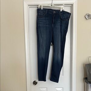 NYDJ Dark Blue Skinny Jeans
